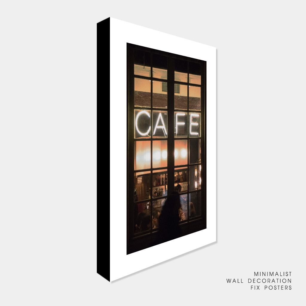 Hiasan dinding cafe Poster minimalis Wall decor modern