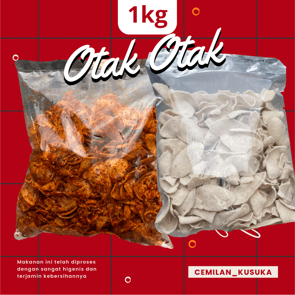 

Otak otak crispy pedes daun jeruk 1kg