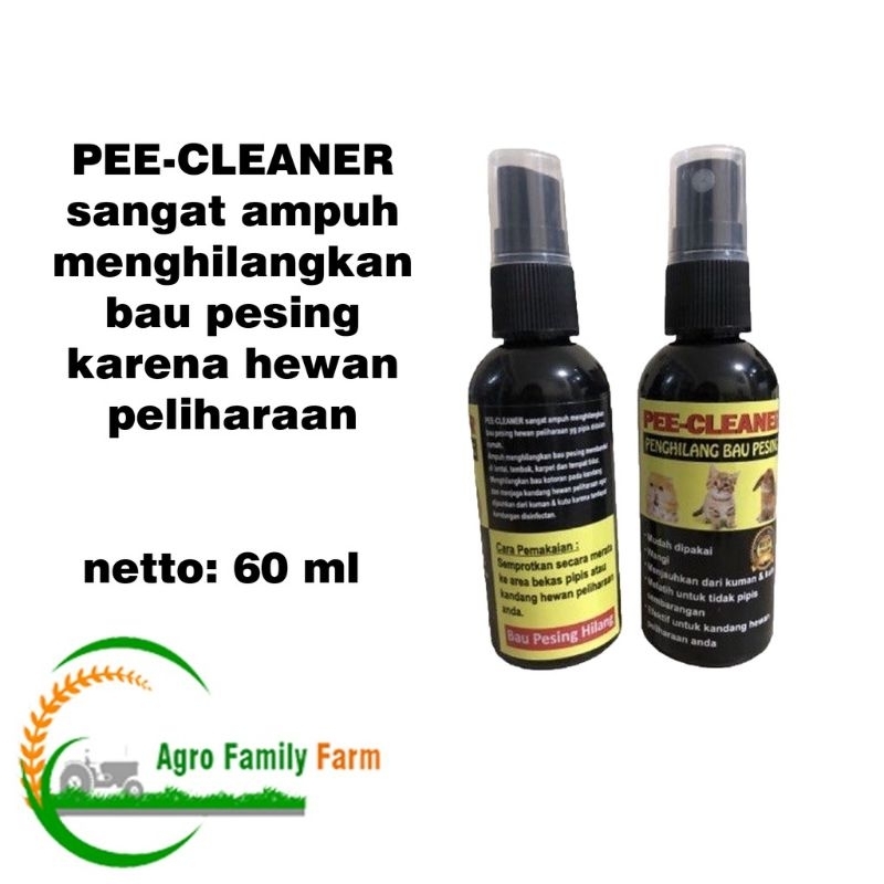 GPSS- PEE CLEANER SPRAY Penghilang Bau Kotoran Hewan Kucing Anjing Kelinci Penghilang Bau Kotoran Kucing Penghilang Bau Pesing Kucing Anjing Disinfektan Kandang Penghilang Bau Kandang Hewan Kucing Anjing Pet Odor Remover Penghilang Bau Kotoran Pup Kucing