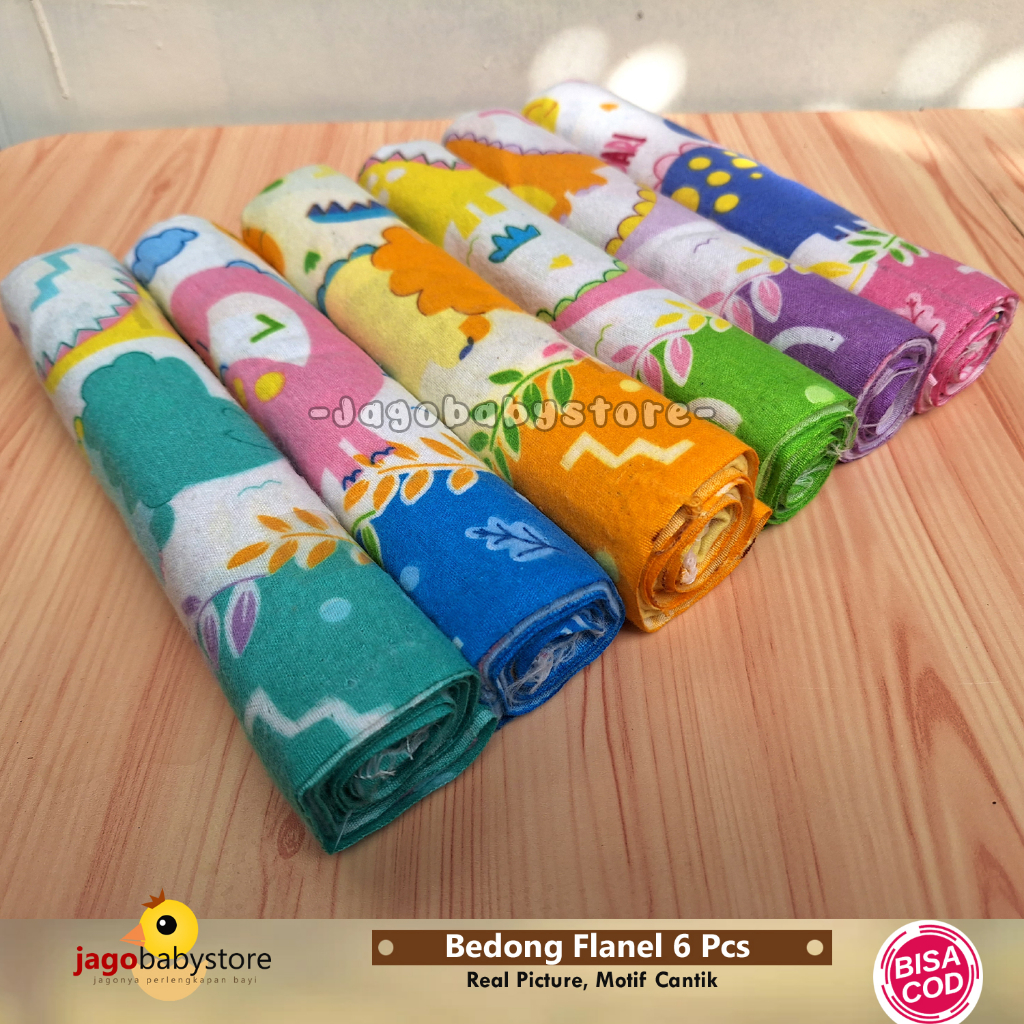 Bedong Flanel Bayi Ukuran 60x70Cm