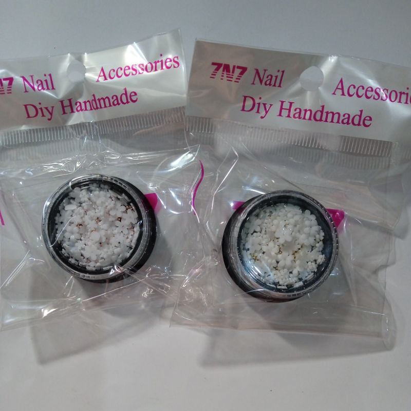 Hiasan Bunga Camellia Mixed Size untuk Nail Arts dengan gold and cooper mini ball