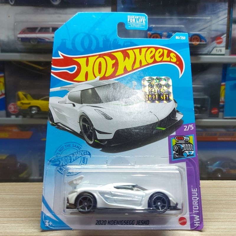 HOT WHEELS 2020 KOENIGSEGG JESKO PUTIH - FACTORY SEALED