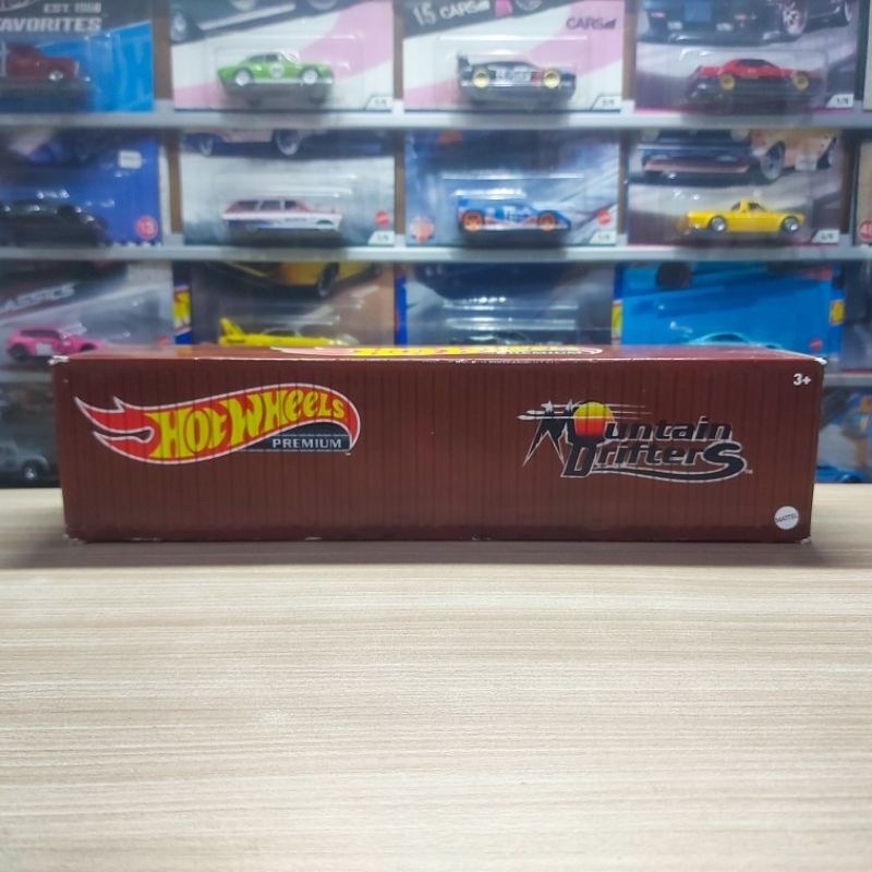 HOT WHEELS MOUNTAIN DRIFTERS CONTAINER SET