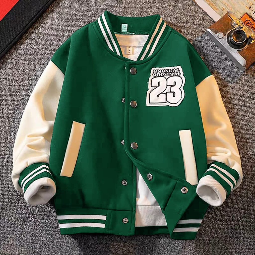 KIYOWO-Jaket Sweater Unusual Atasan Pria Lengan Panjang Kasual Terbaru