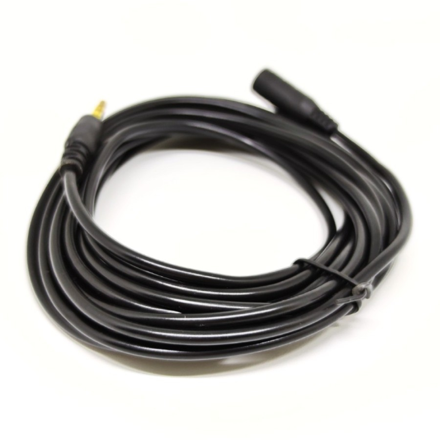 KABEL WIRED EXTENSION PERPANJANGAN JACK 3.5 AUX AUDIO MALE TO FEMALE 10M 10 M 10 METER GOLD PLATED