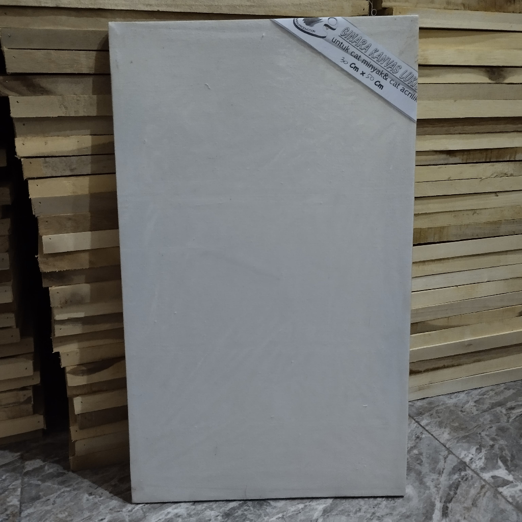 

Ginara kanvas Lukis - ukuran 30x50 cm