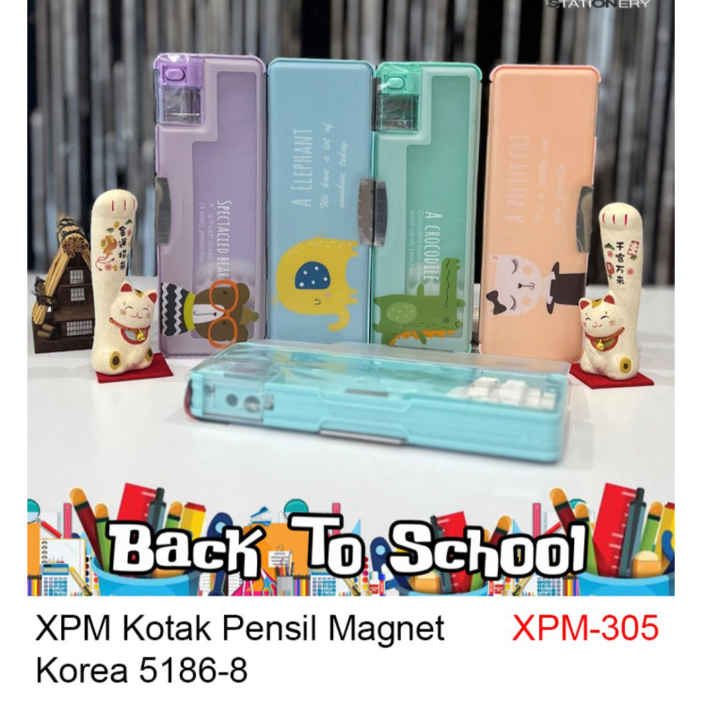 

Kotak pensil magnet lucu untuk anak anak pencil case magnet