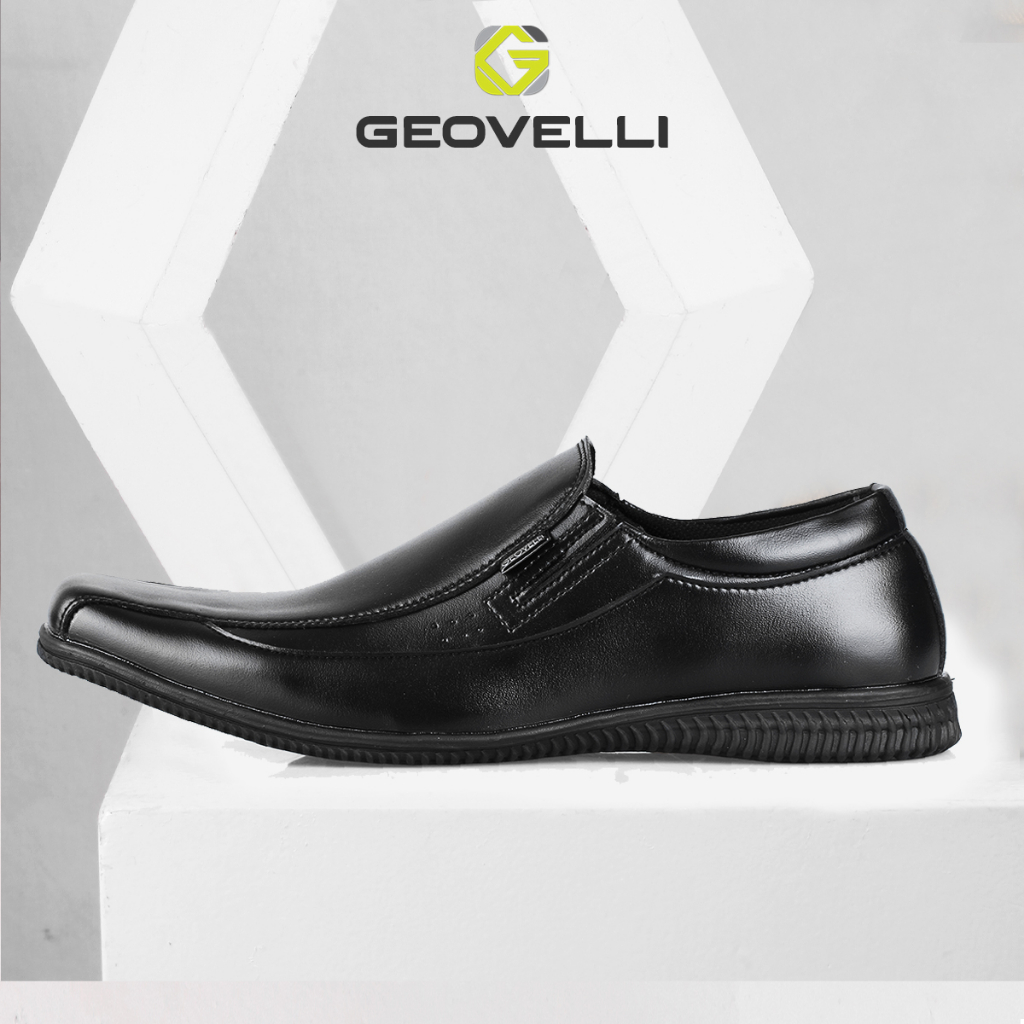 Ready Stok | Sepatu Pantofel Kasual Sepatu Formal Pria Sepatu Pria Brand Geovelli Original