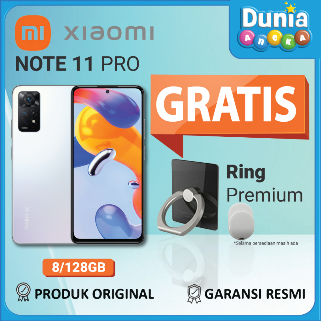 XIAOMI REDMI NOTE 11 PRO 8/128GB - GARANSI RESMI