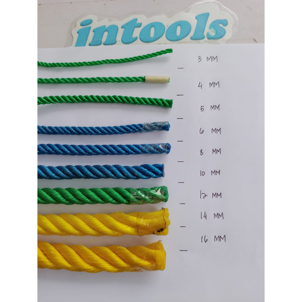 Tambang plastik 4 mm