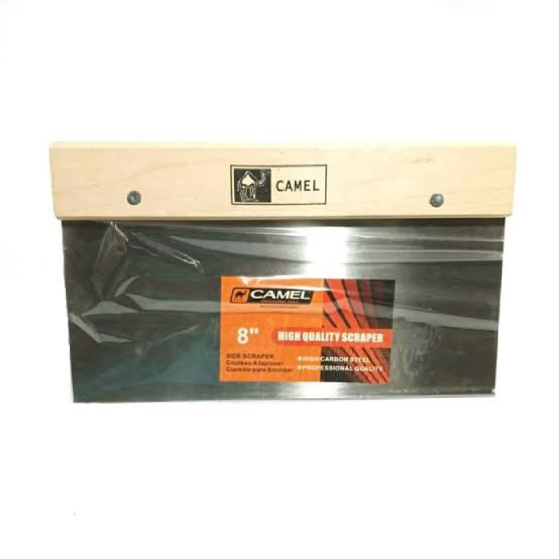 Kape Skrap Gypsum 8” Camel Besi Scrapper Scrap Dempul Kapi