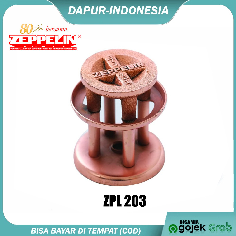 Kepala Kompor Gas Semawar Zeppelin 203