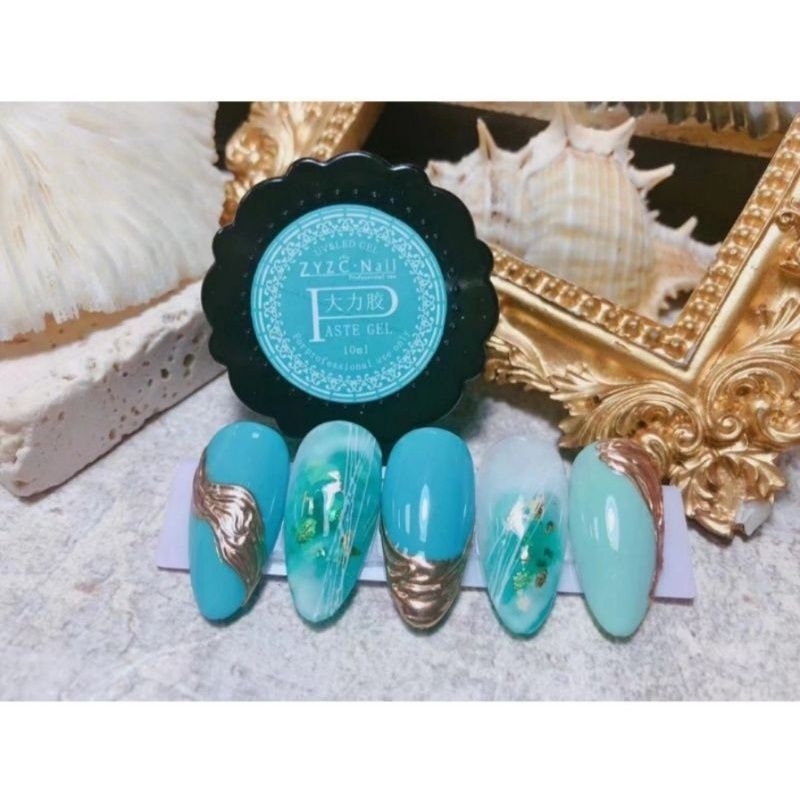 ZYZC PASTE GEL FOR EMBOS 3D NAIL ART NAIL GEL POLISH