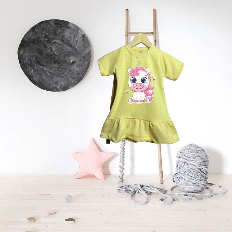 Baju Anak perempuan DRESS ANAK PINGKY PONY baju fashion anak perempuan