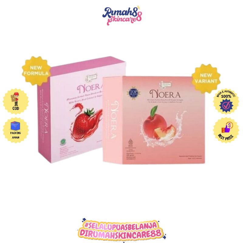 NOERA Collagen Drink - Suplemen Pemutih Kulit Badan BPOM Noera by Riesha