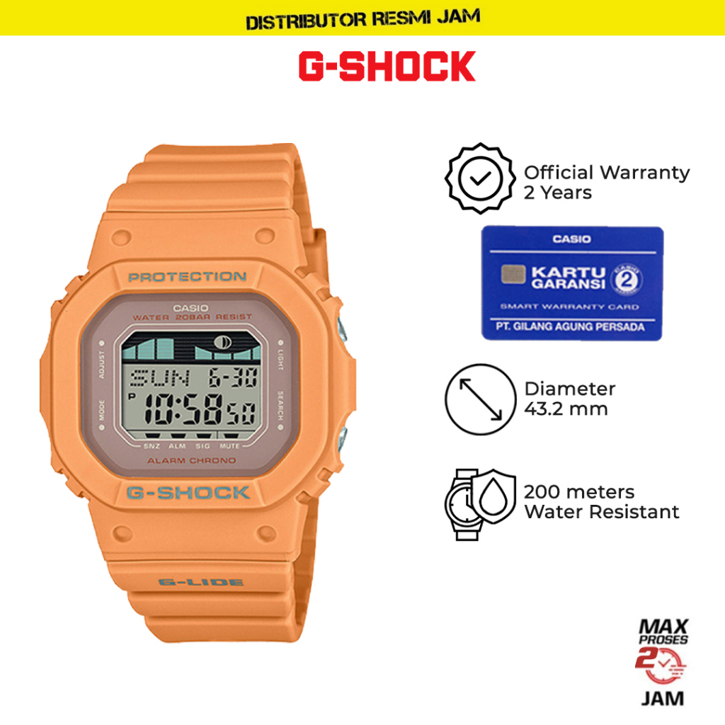 GShock GLX-S5600-4DR GLX-S5600 GLXS5600 Garansi Resmi 2 Tahun