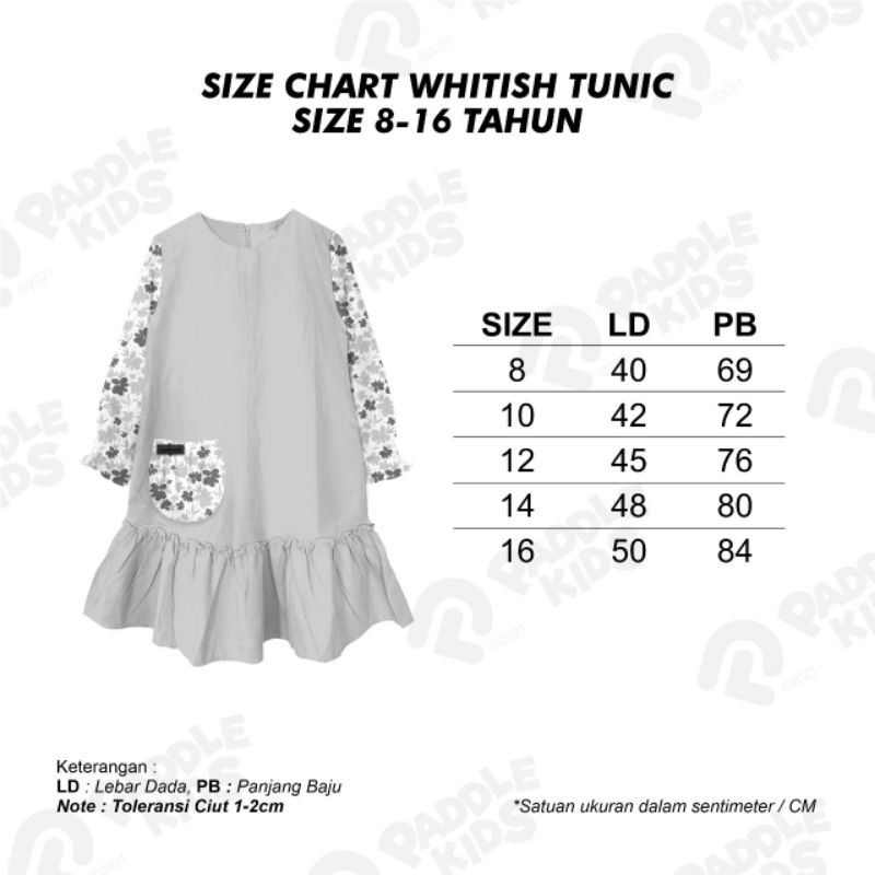 Tunic Anak Perempuan 8-16