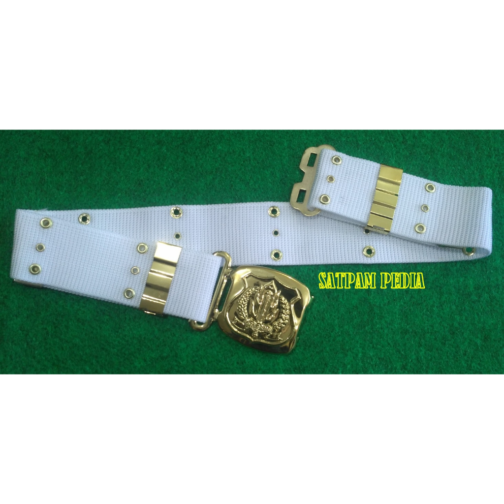 Kopel Rim PDL Nylon Security Putih - Kopel Satpam Putih