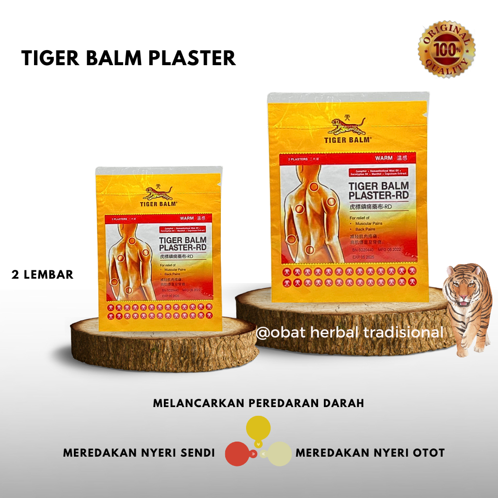 TIGER BALM PLASTER - KOYO REMATIK - SAKIT PINGGANG - NYERI OTOT