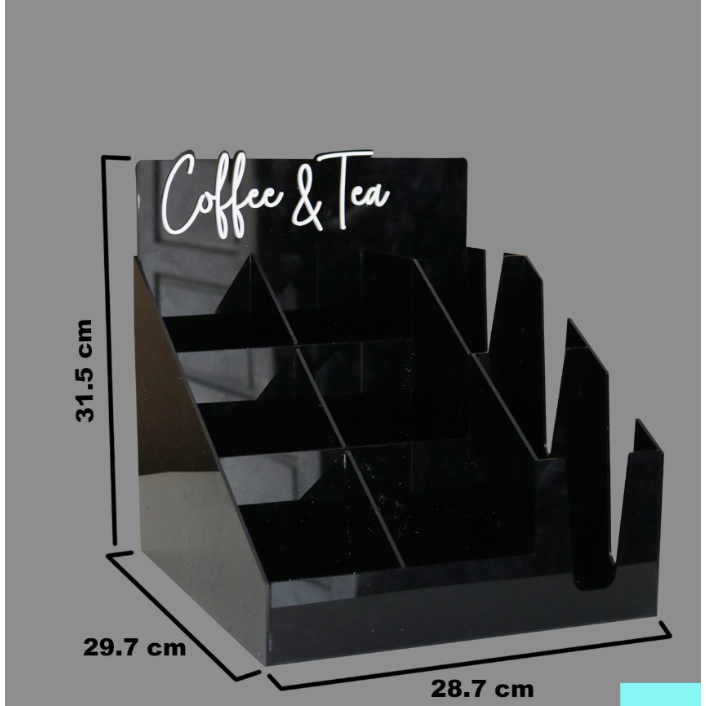 Tempat kopi / kopi storage / rak kopi / akrilik display kopi
