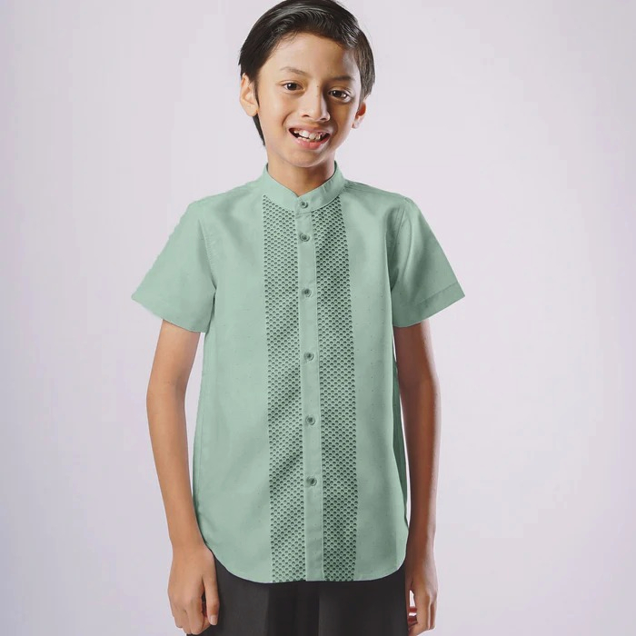 ELZATTA KOKO SARIMBIT ANAK KATUN BORDER BAJU COWOK LAKI LAKI Z833