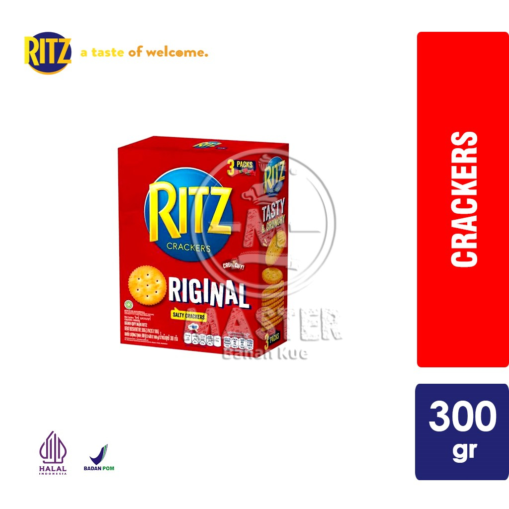 

Biskuit RITZ Krakers Biscuit Cracker [BOX 300gr]