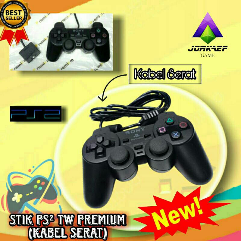 STIK PS2 TW PREMIUM KABEL SERAT STICK PS 2 KABEL SERAT PREMIUM