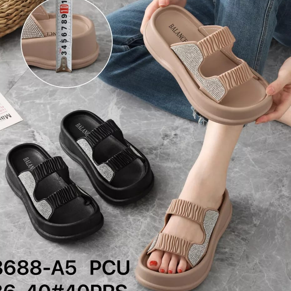 Sandal Wanita Fashion 8688 A5 Sendal Perempuan Import antislip SDLWW