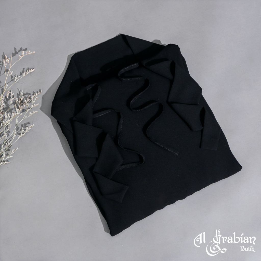 ELITE KHIMAR DOUBLE LAYER by AL ARABIAN klambieakhwat | Arabian Silky Siffon Double Layer