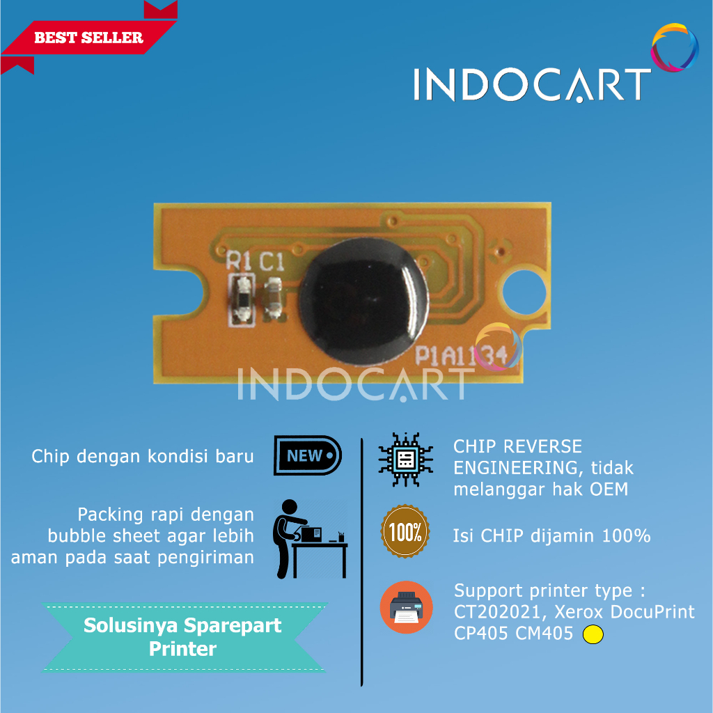 Chip CT202018 CT202019 CT202020 CT202021-Xerox DocuPrint CP405 CM405