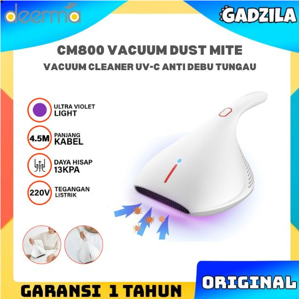 DEERMA CM800 ANTI MITE DUST VACUUM CLEANER ULTRAVIOLET TUNGAU BED SOFA
