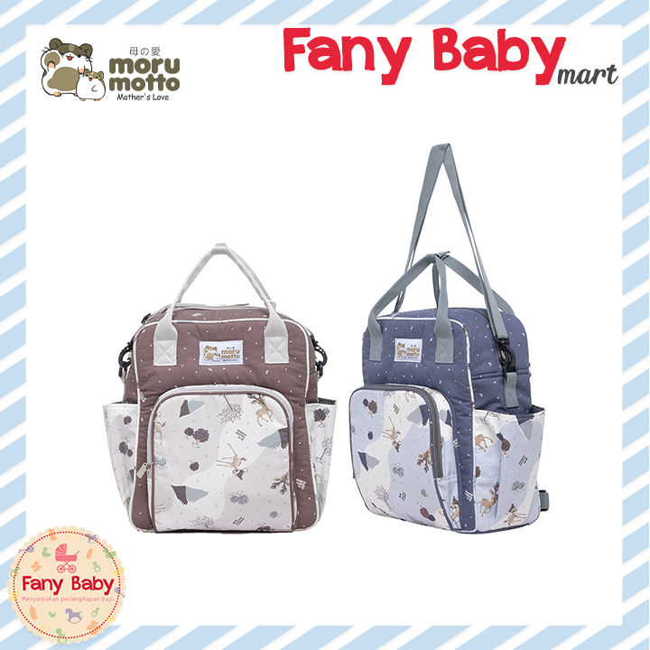 MORU MOTTO TAS SEDANG 3 IN 1 BAMBEE SERI / MMT7009