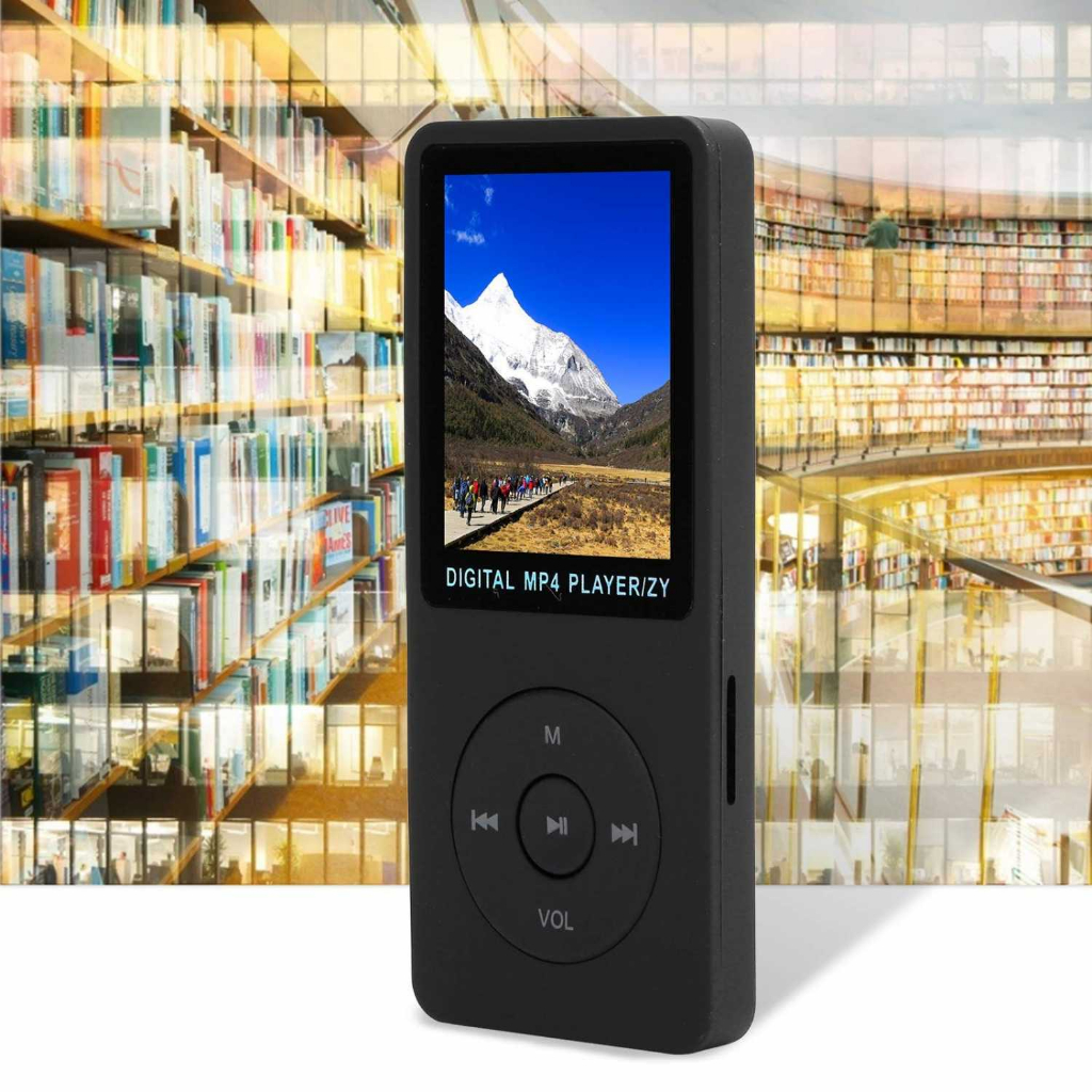 MP3 Digital Audio Player MP4 1.8 Inch Audio Player Multifungsi Pemutar Musik Suara Jernih Desain Kecil Portable