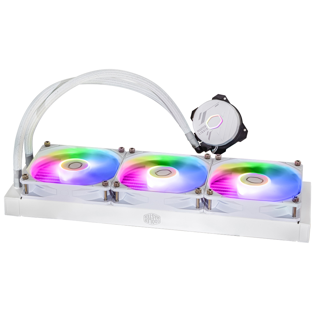 Cooler Master MasterLiquid 360L Core ARGB White CPU Liquid Cooler