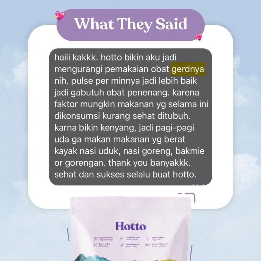 Hotto Purto Multigrain with Purple Potato Isi 5 Sachet Minuman Kesehatan