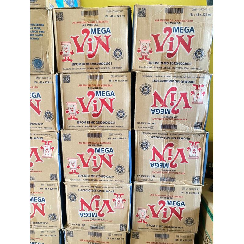 

AIR MINERAL MEGA VIN CANGKIR 220ml ISI 48
