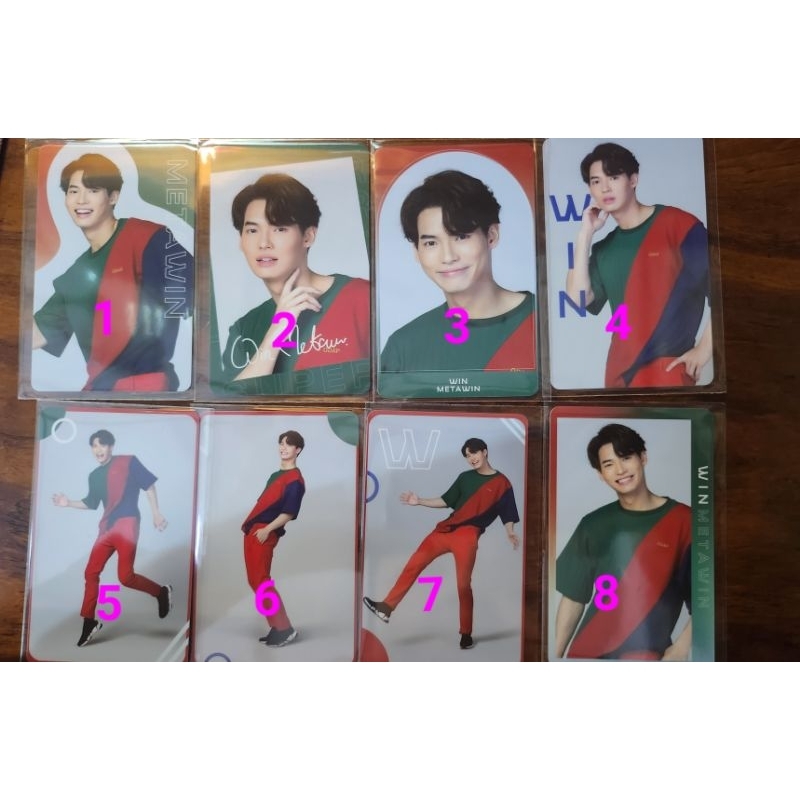 [Official Merch] Win Metawin Photocard Color series