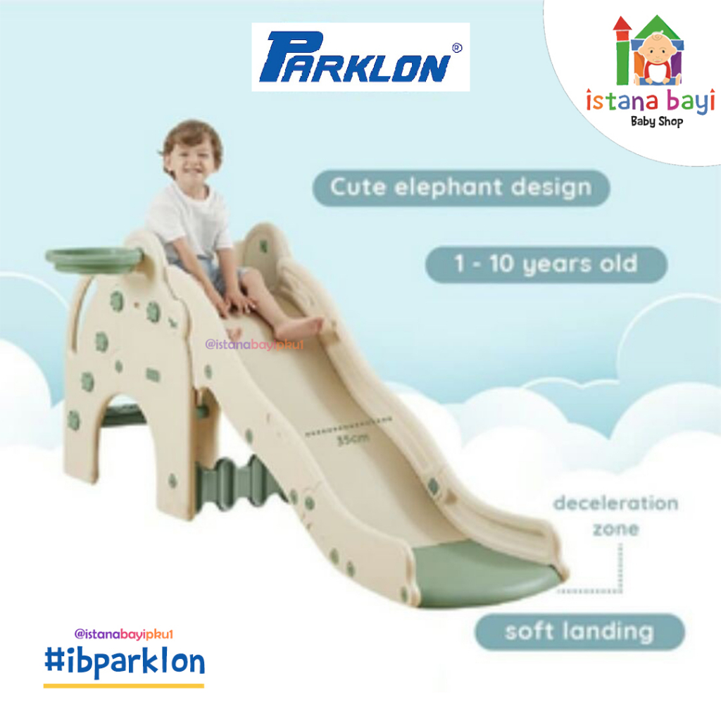 Parklon Slide Elephant /  Mainan Perosotan Bayi