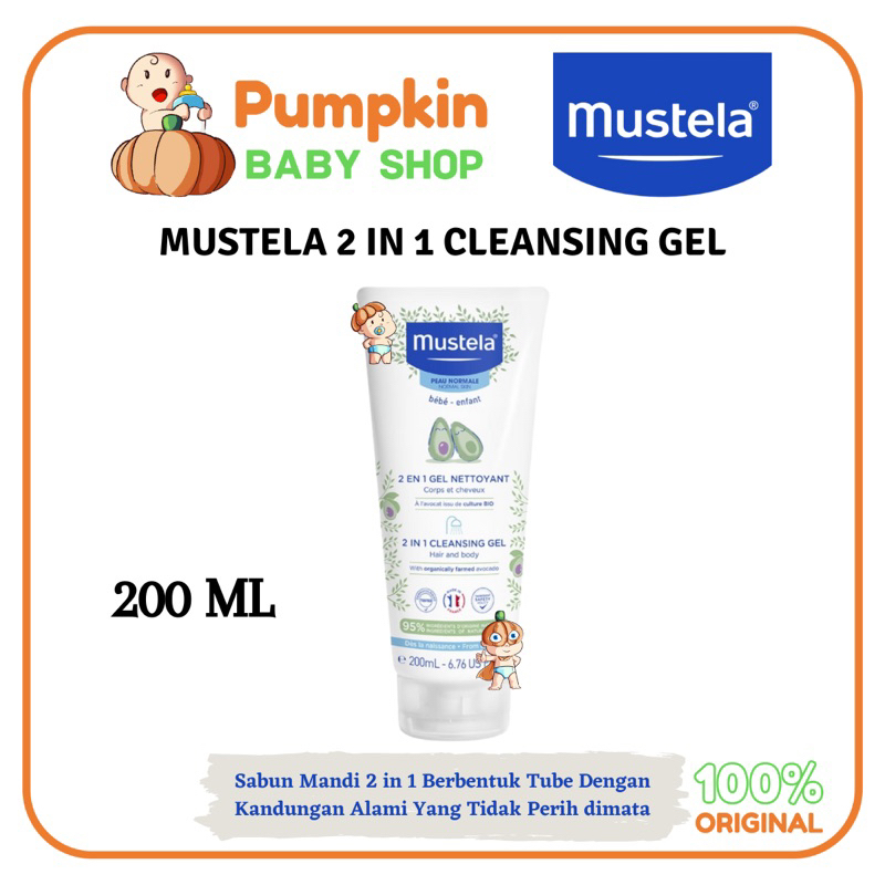 Mustela 2in1 Cleansing gel 200ml