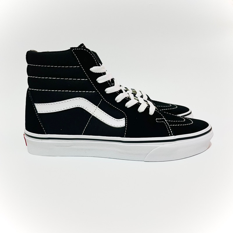 Vans SK8 Hi Black/White Original (Resmi PT. Navya)