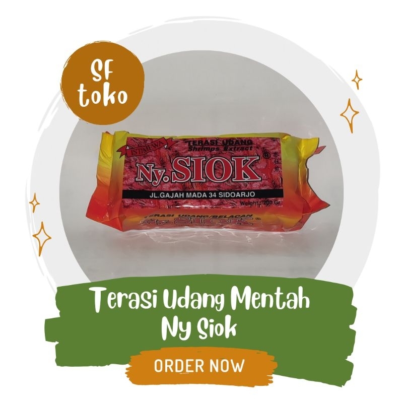 

Terasi Udang Mentah Ny Siok 200Gr , Terasi Udang Mentah Nyonya Siok Trasi udang mentah ny siok trasi udang mentah nyonya siok