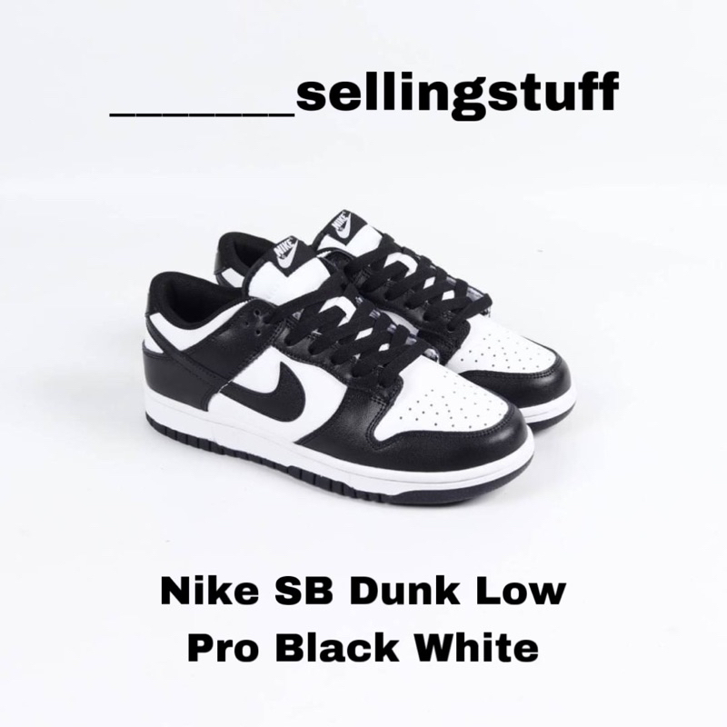 Nike SB Dunk Low Pro Black White