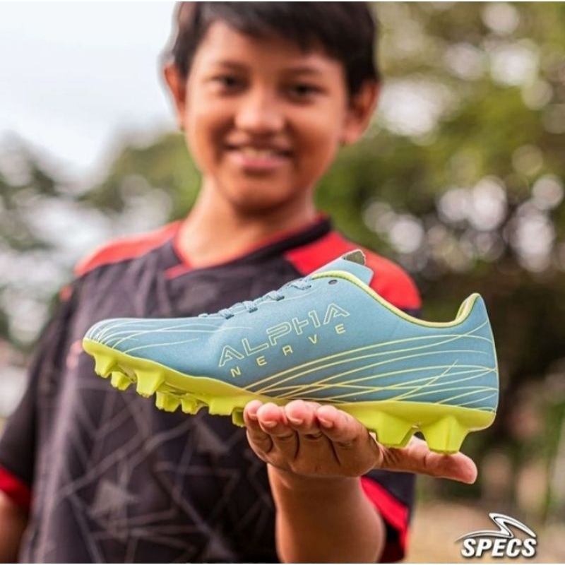 Sepatu Sepakbola Anak anak Specs Accelerator Alpha Nerve FG JR Junior Original