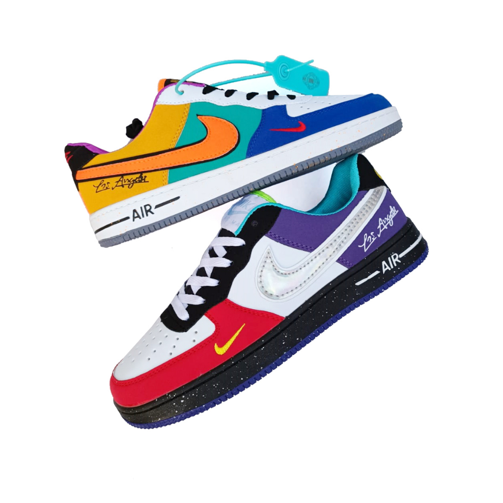 Sepatu Pria Wanita Sneakers Pria Wanita Unisex Casual Premium Import NK Air Force 1 Los Angeles