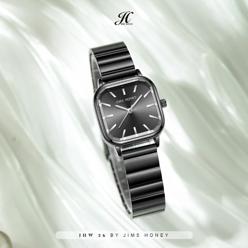 Free Box JHW 26 Jims Honey Jam Tangan Wanita Tali Waterproff Import