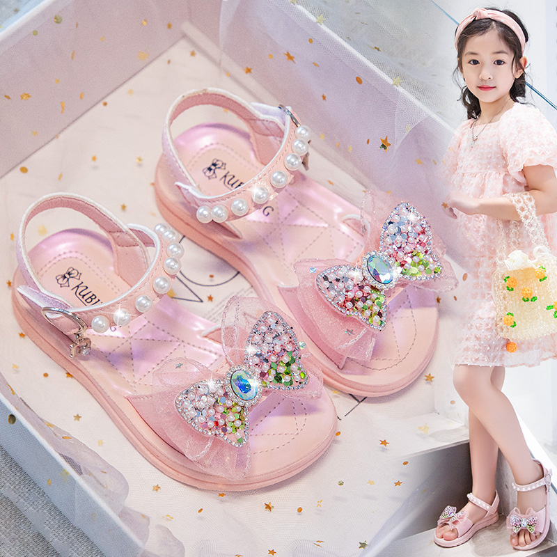 Sepatu sandal anak perempuan import model terbaru kupu-kupu SP_88