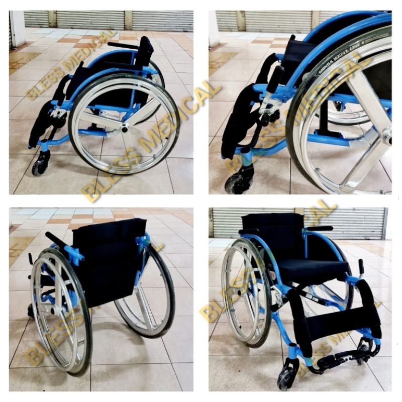 Kursi Roda Balap Leisure &amp; Sport Wheelchair GEA FS 721 L-36 Child/Anak