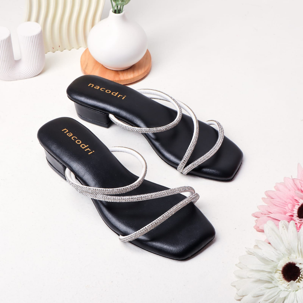 Nacodri Gura Sandal tali Wanita Hak 3cm