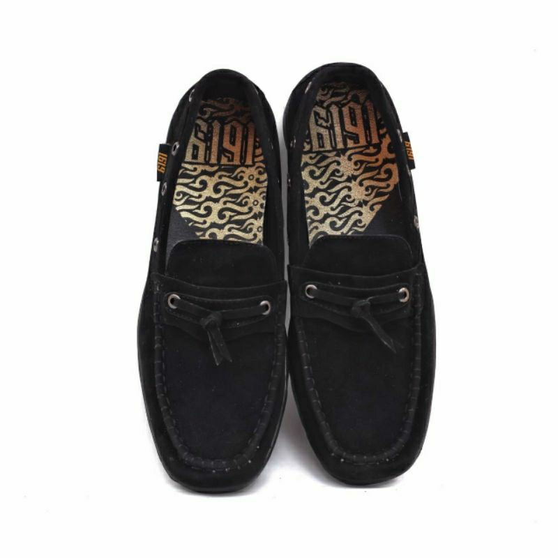 FORTUNE Sepatu Casual Pria Slip On Trendi Slop Kerja Semi Formal Loafers Santai Kuliah Kondangan