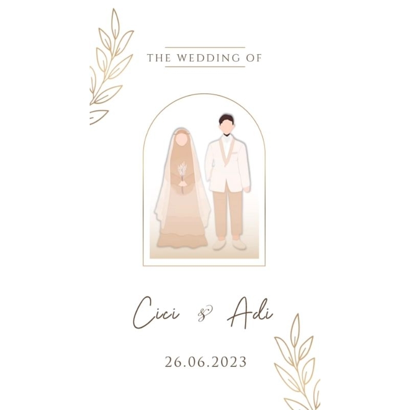 Undangan Digital Pernikahan Syar'i